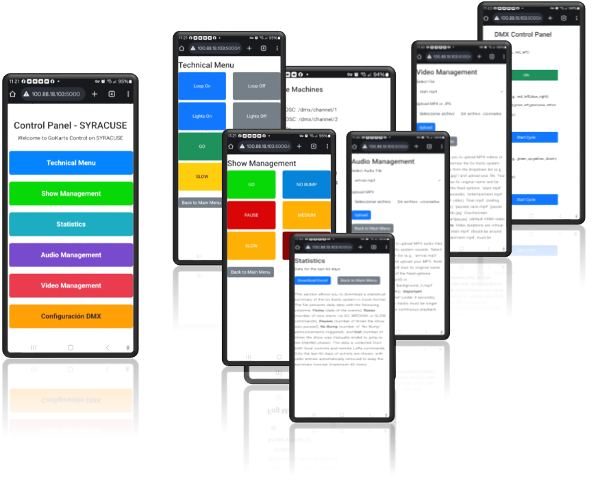 GoKart ShowMaster App